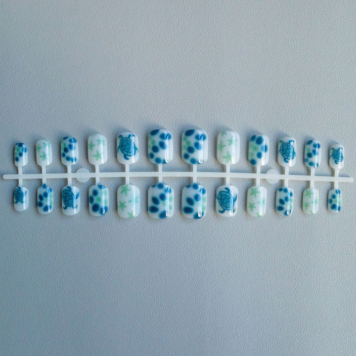 Themed Ocean-Inspired Nail Art Kit
