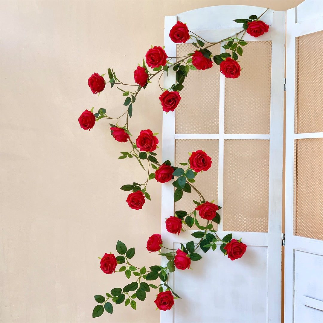 Decorative Floral Garland for Home Decor Display