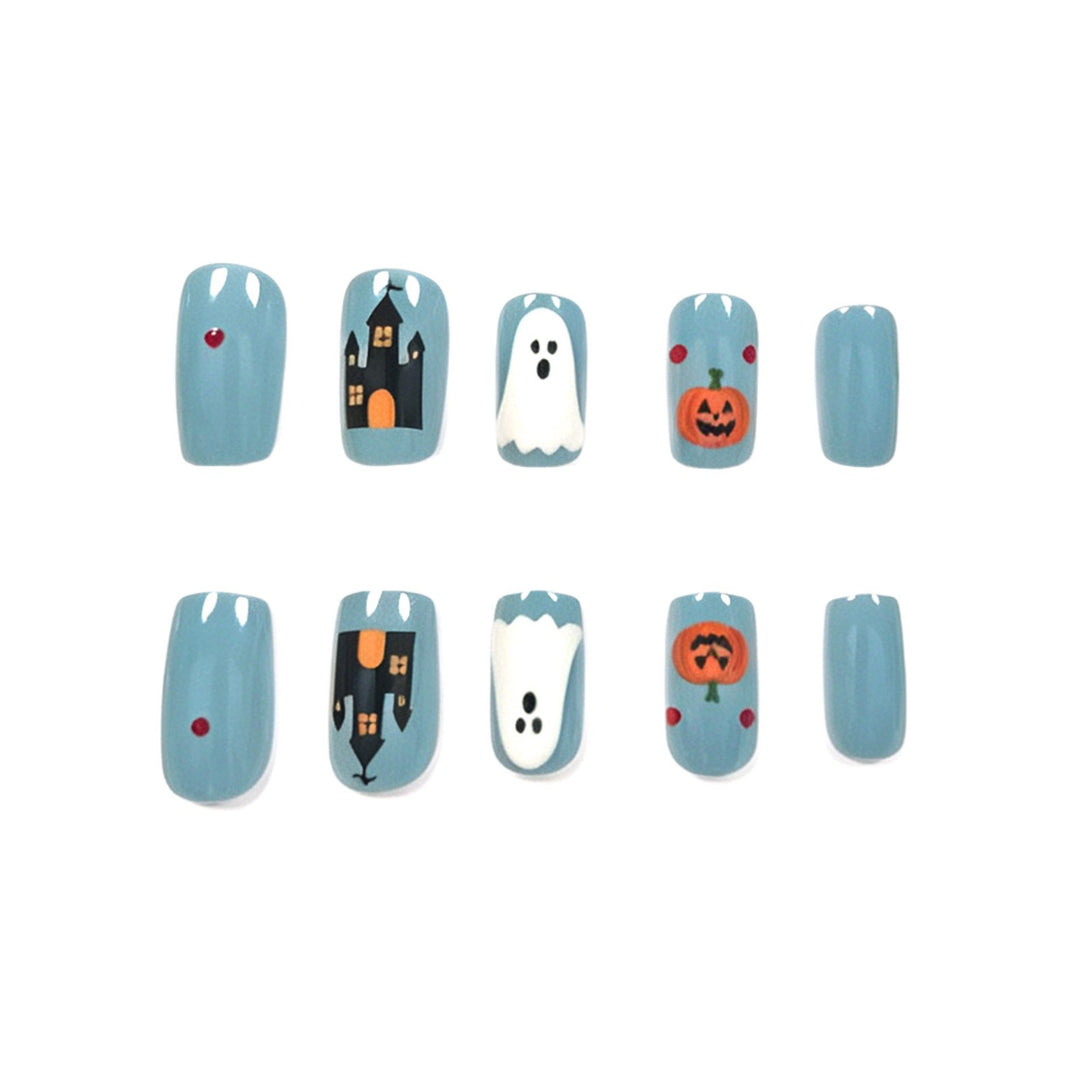 Festive Halloween Nail Art Stornfield