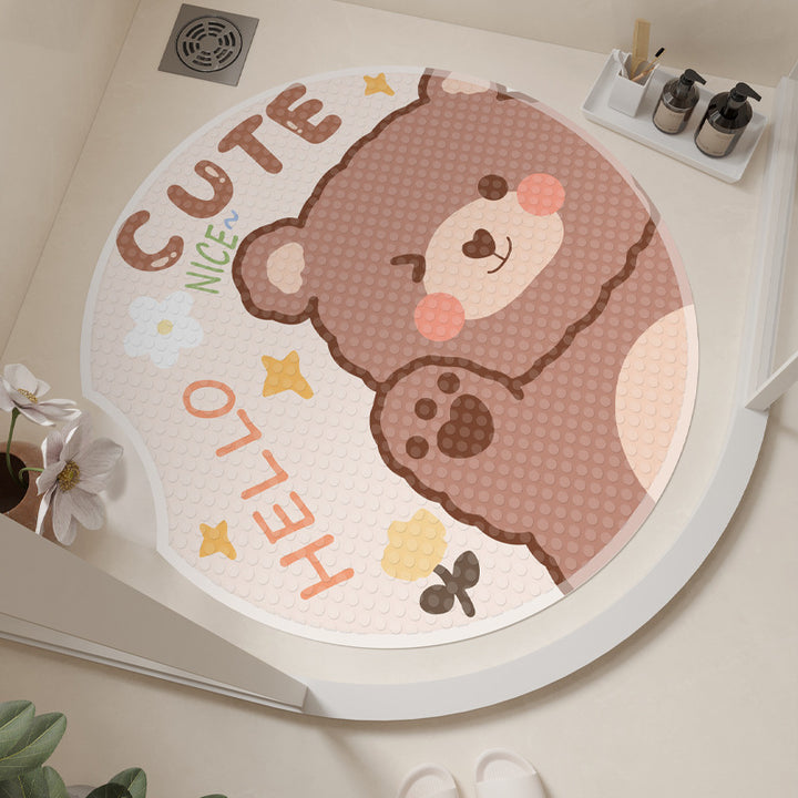 Fun Themed Bath Mat for Bathroom