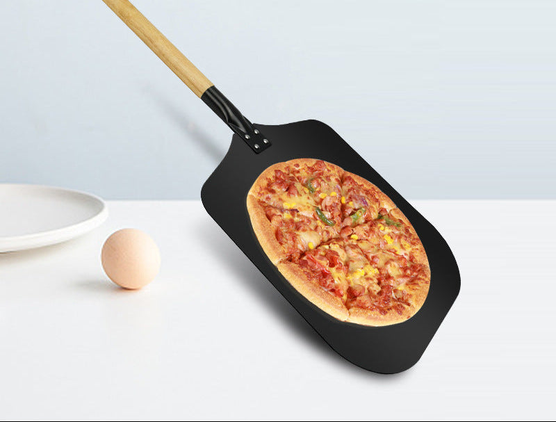 Large Rectangular Nonstick Pizza Peel with Detachable Wooden Handle Stornfield