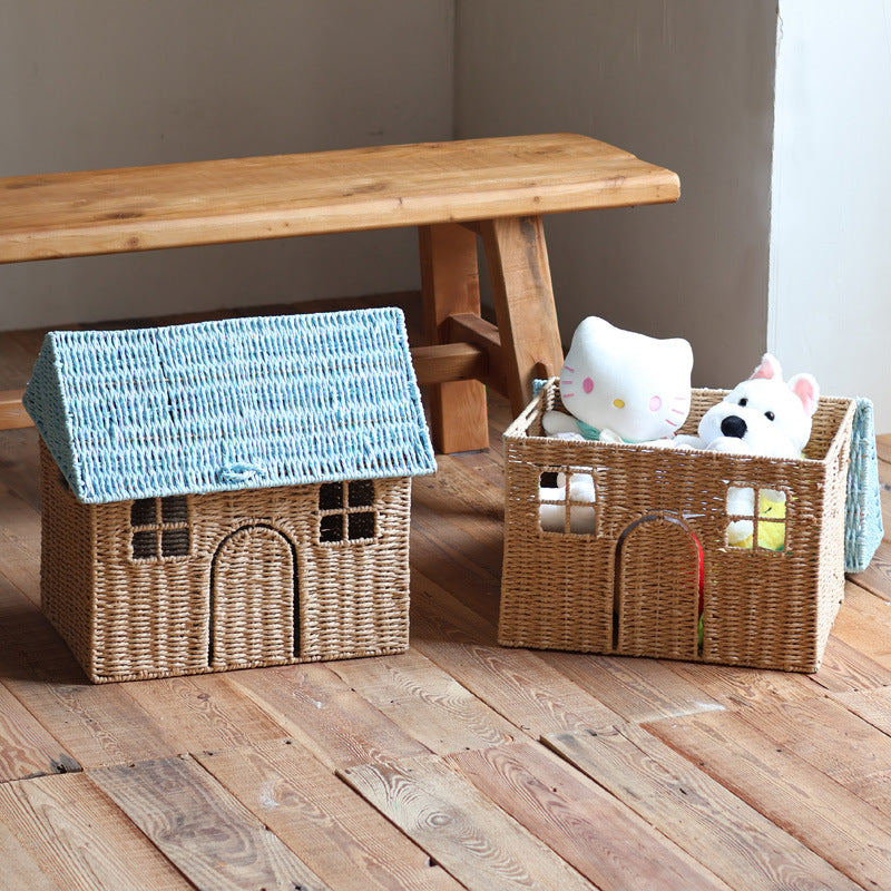 Charming storage basket in house design Stornfield