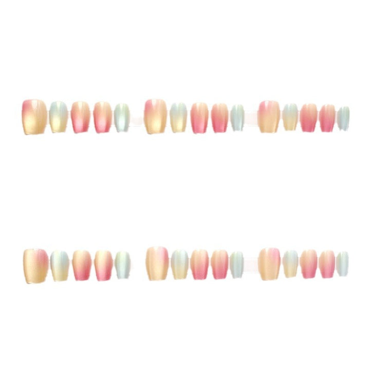 Ombre Effect Press-On Nail Set Stornfield