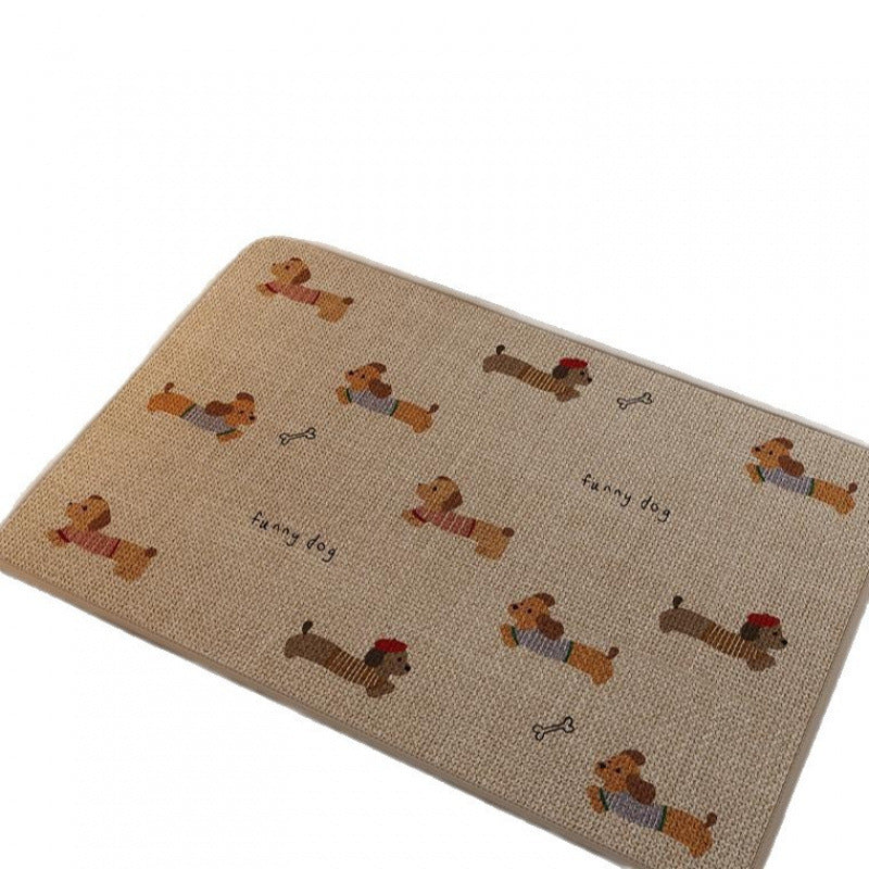 Fun Dog-Themed Anti-Slip Bath Mat Stornfield