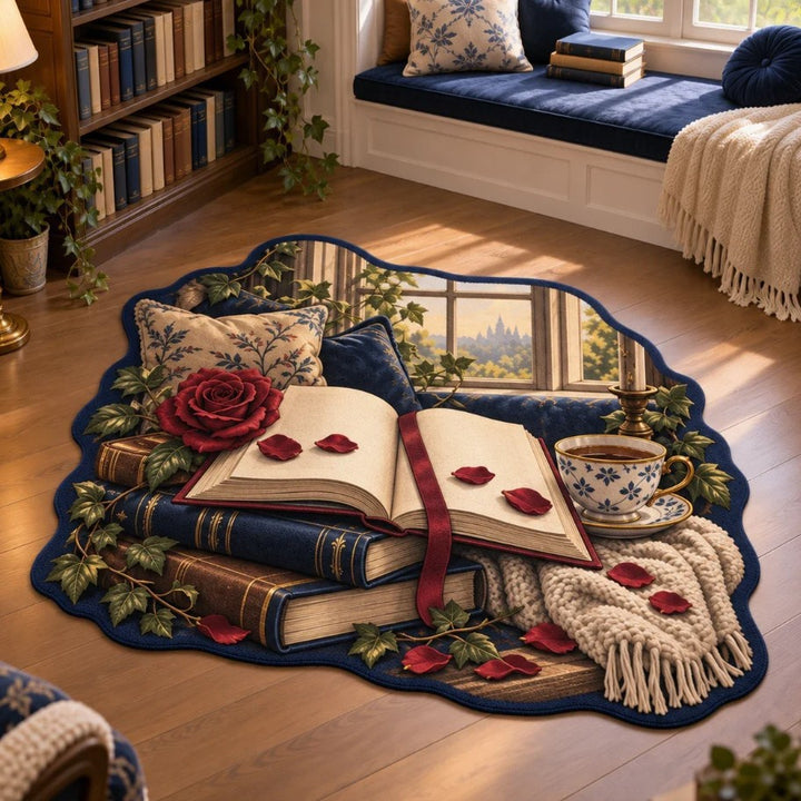 Highland Cattle-Themed Area Rug