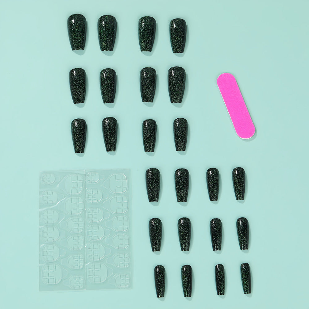 Glamorous Glitter Artificial Nails Stornfield