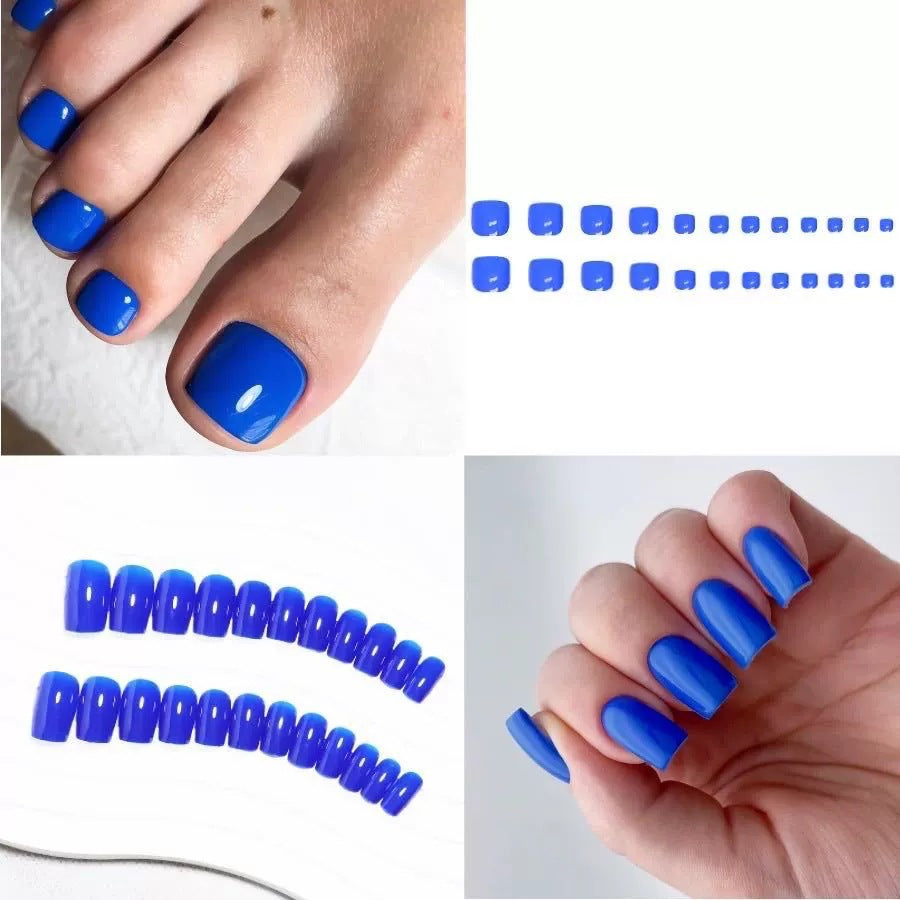 Premium Glossy Press-On Nails Stornfield