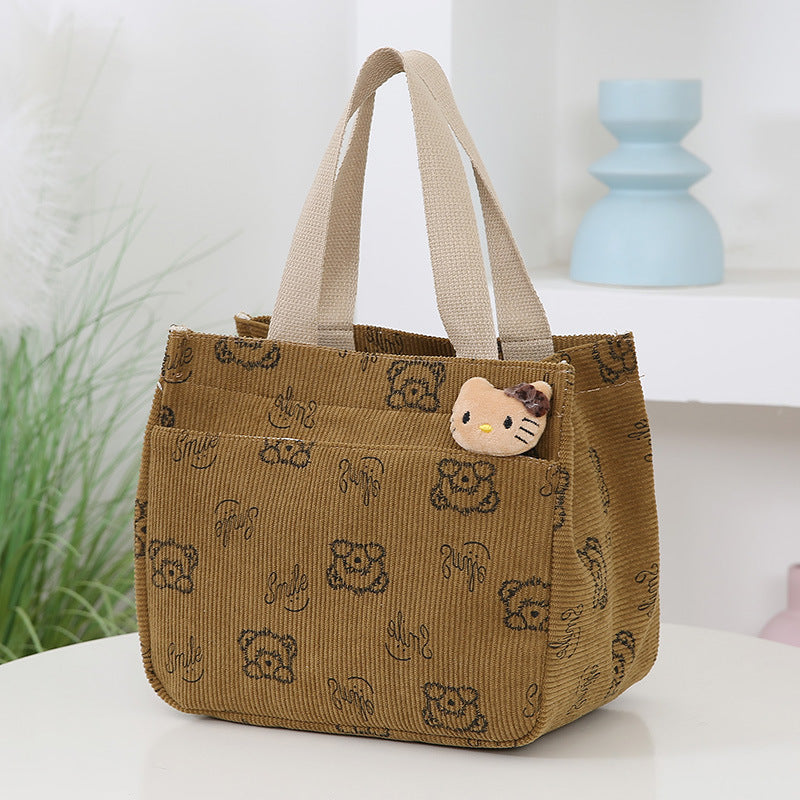 Cute Fun Cartoon Themed Mini Tote Bag Stornfield