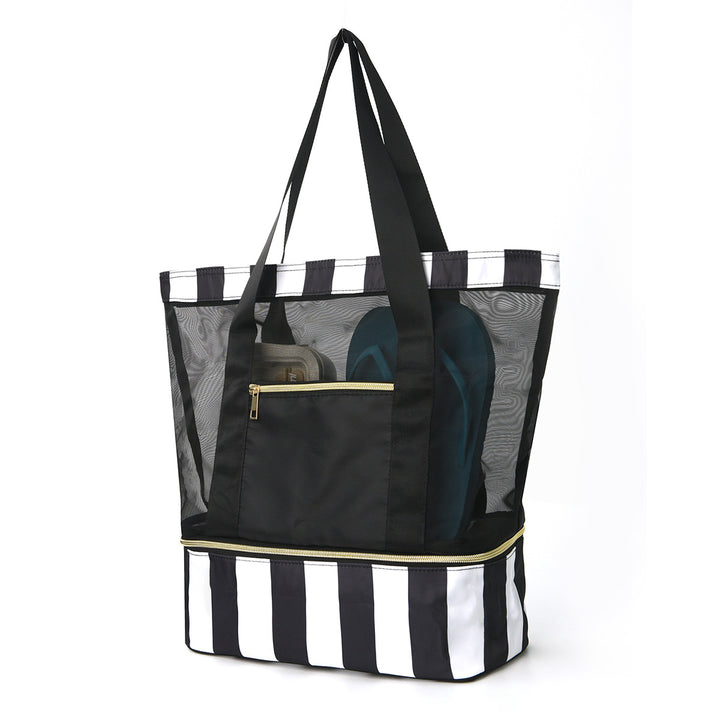 Practical tote bag with mesh design Stornfield