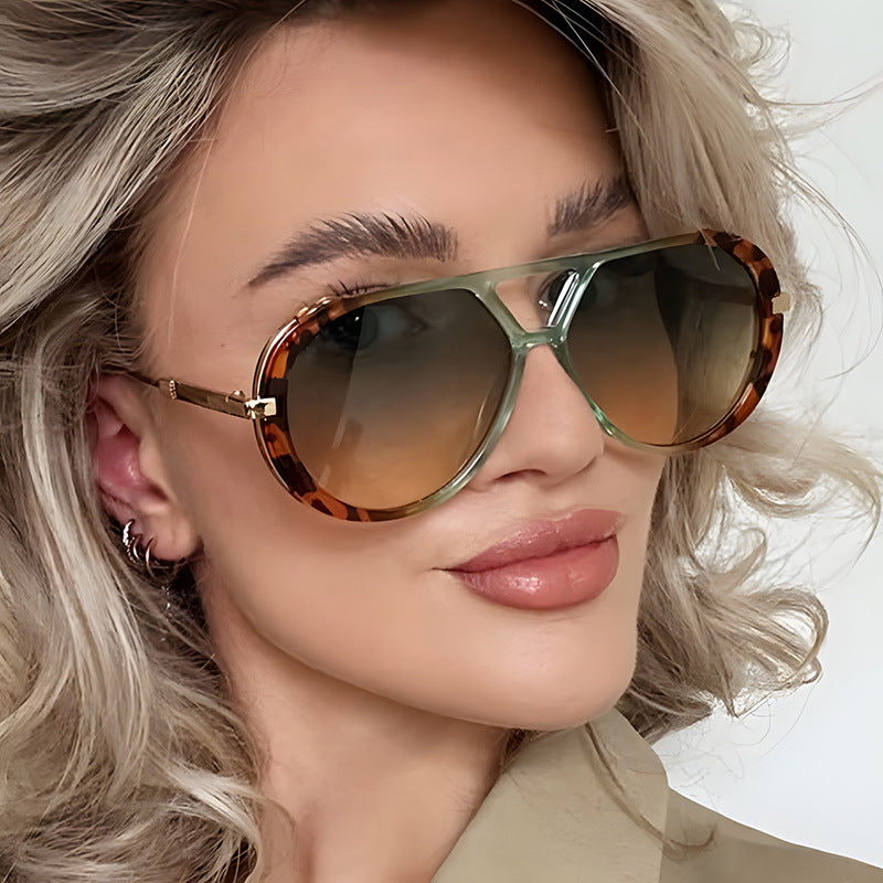 Women's fashionable sunglasses in elegant pilot style Stornfield