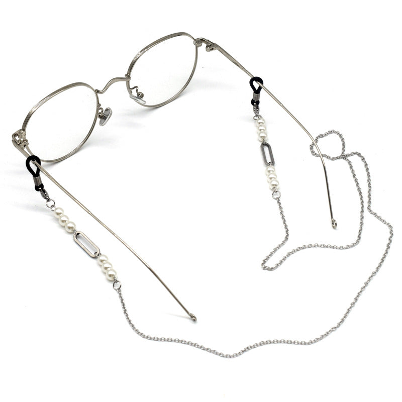 Elegant Pearl-Linked Eyewear Chain Stornfield 1786692206