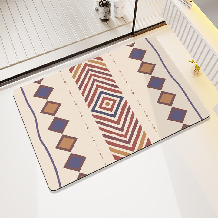 Abstract Patterned Area Rug Stornfield