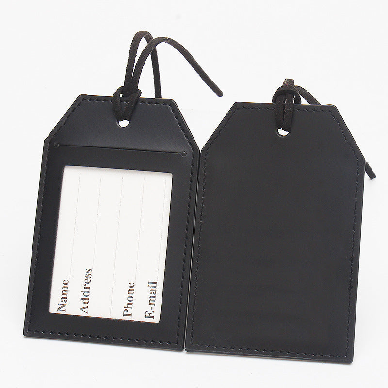 Premium Leather Travel Luggage Tag Stornfield
