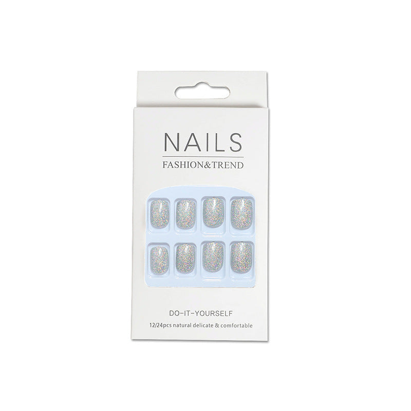 DIY Glitter Press-On Nails Stornfield