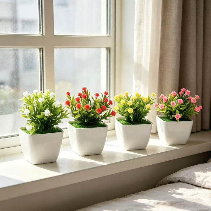 Artificial Flower Arrangement for Home Decor and Indoor Display