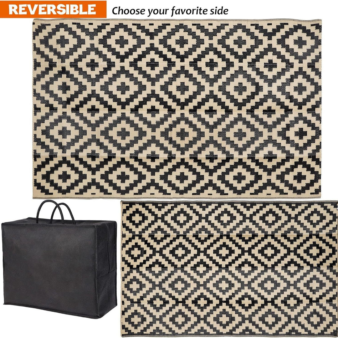 Geometric Patterned Outdoor Area Rug