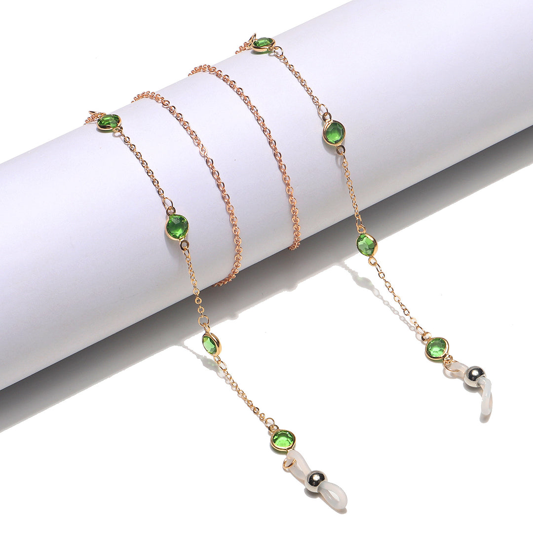 Elegant Gemstone Eyewear Chain Stornfield