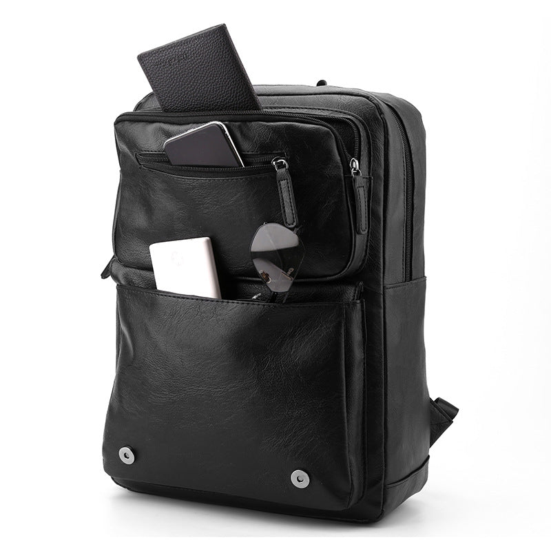 Stylish Leather Backpack Stornfield