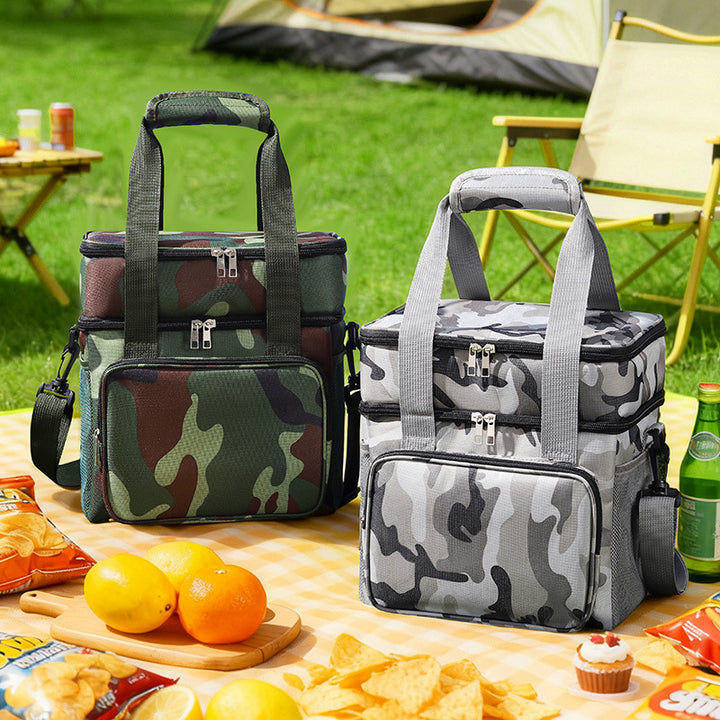 Insulated Camo Lunch Cooler Bag Stornfield
