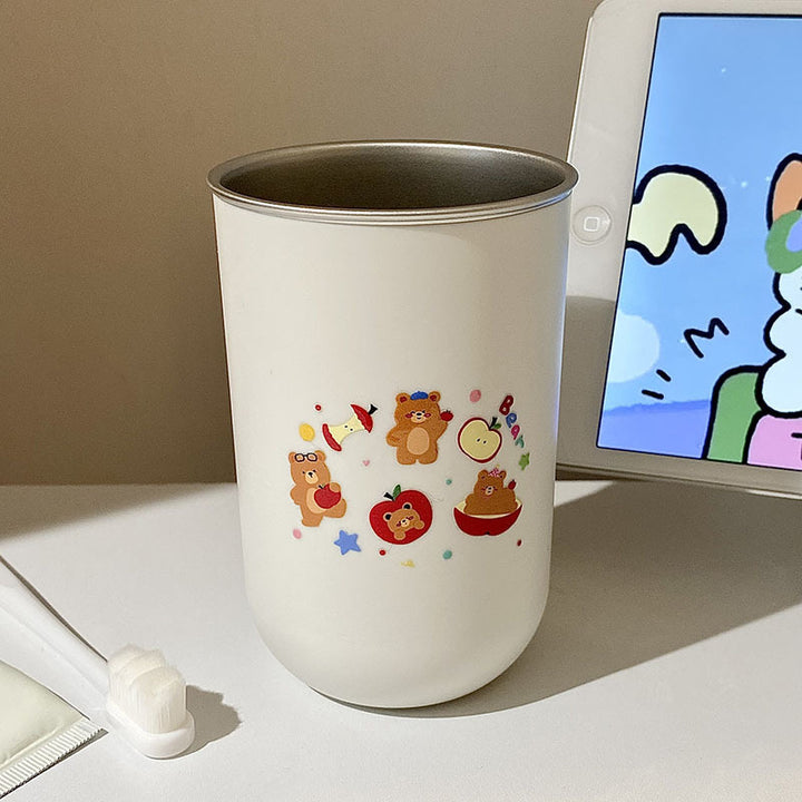 Stainless steel cup with funny animal design Stornfield