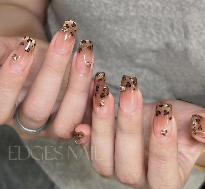Decorative Glitter French Tip Nail Enhancements Stornfield