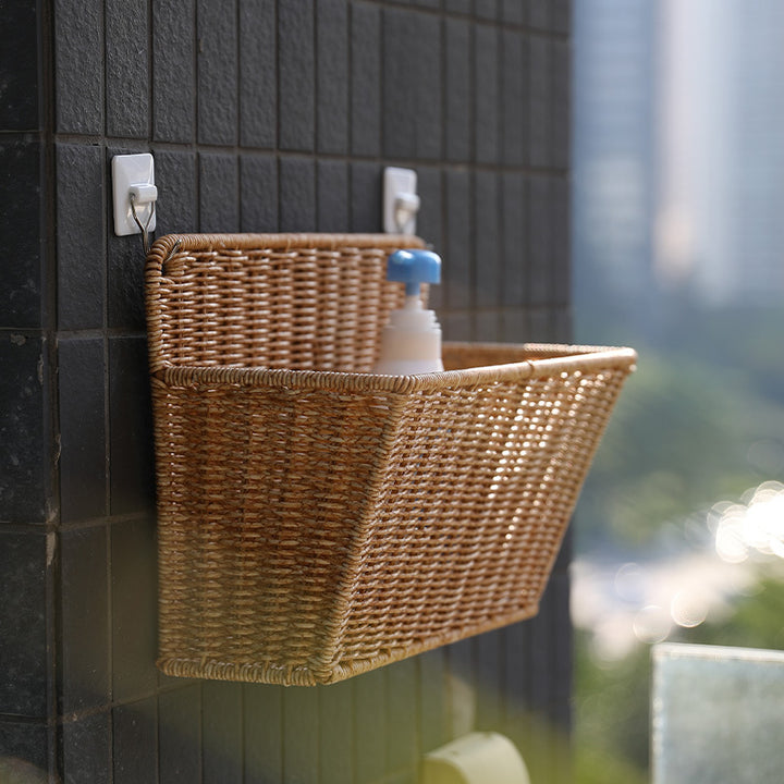 Unisex storage basket with rounded edges and practical handles Stornfield
