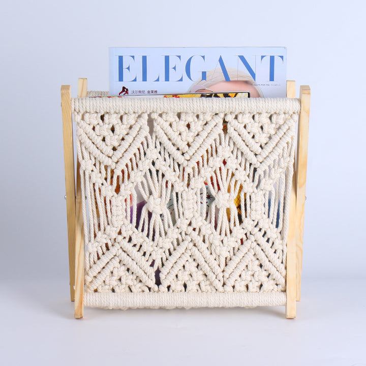 Macrame Magazine Rack Stornfield