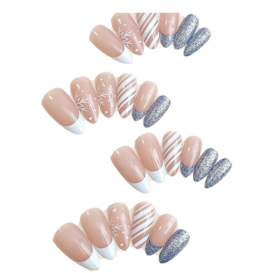 Creative nail art set with elegant patterns Stornfield