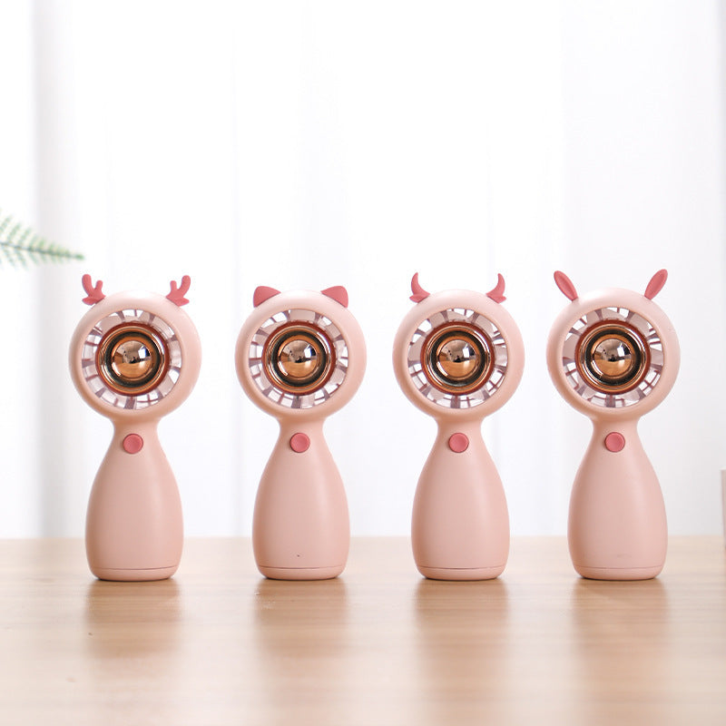Women's portable mini fan with creative animal ears Stornfield