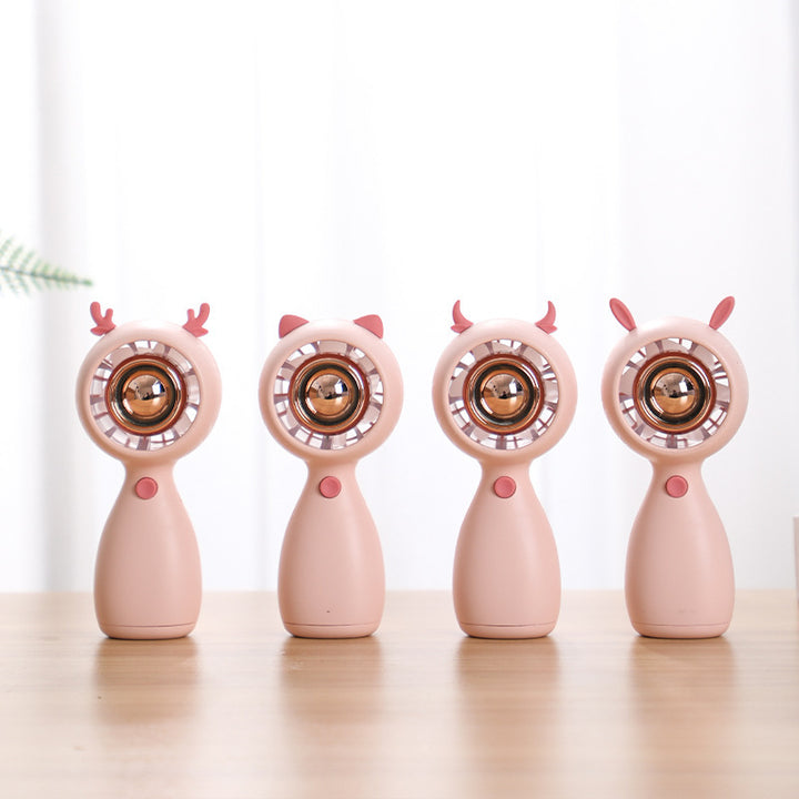 Women's portable mini fan with creative animal ears Stornfield