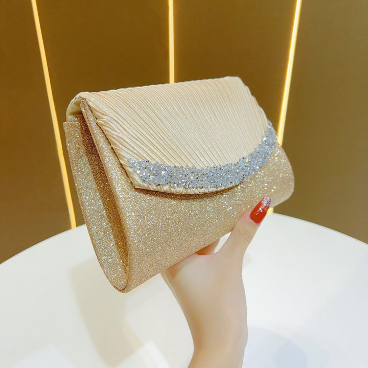 Elegant Pleated Evening Clutch
