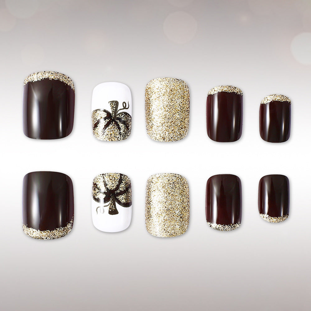 Halloween-Themed Gel Nail Art Set Stornfield