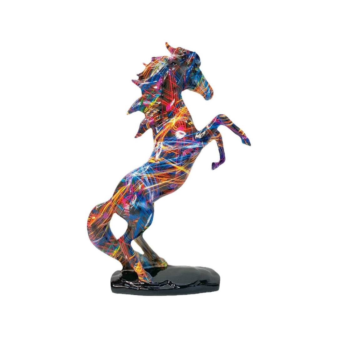 Artful Running Horse Sculpture Stornfield