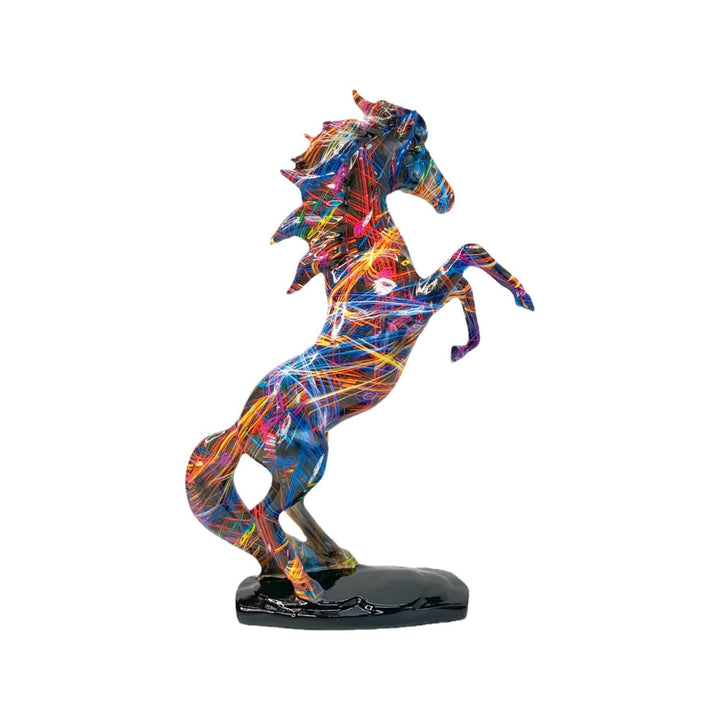 Artful Running Horse Sculpture Stornfield