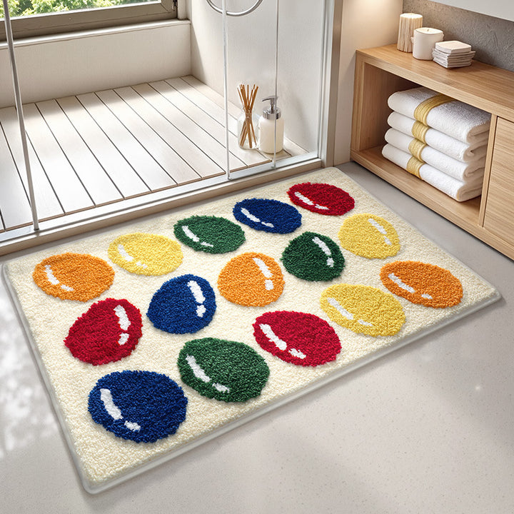 Plush Textured Bath Mat Stornfield