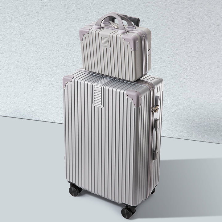 Men's Dual-Layer Hard-Shell Rolling Luggage Set Stornfield