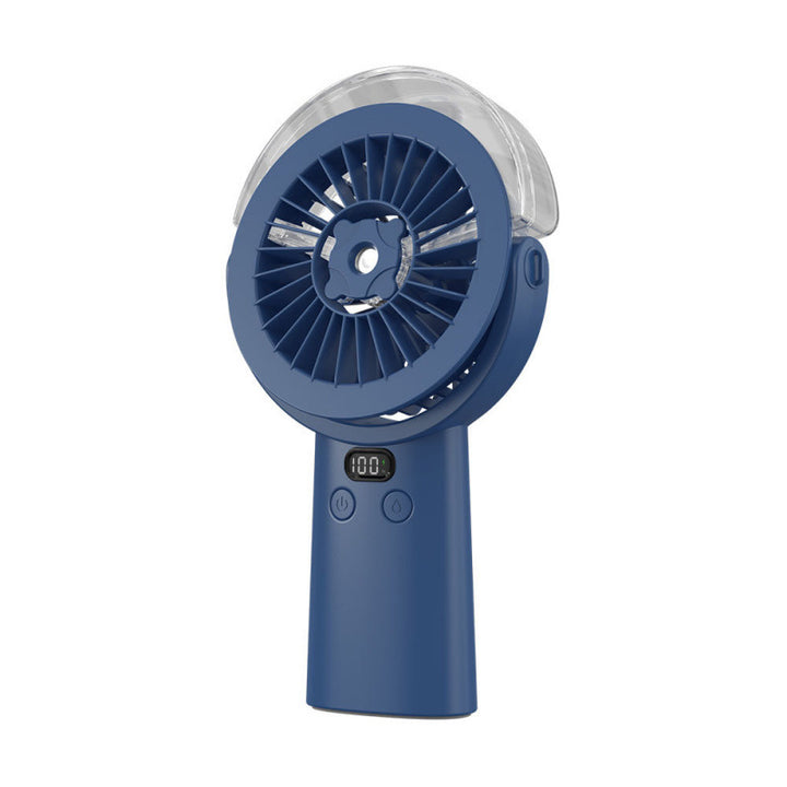 Ladies portable multifunctional hand fan with digital control Stornfield
