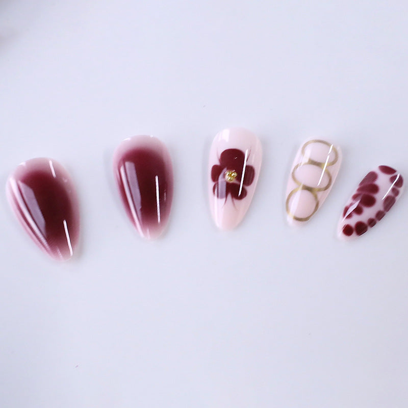 Elegant Ombre Acrylic Nail Enhancements Stornfield
