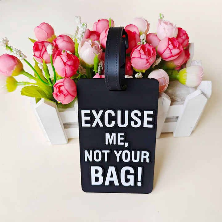 Unisex Luggage Tag with Outstanding Message Bowlift
