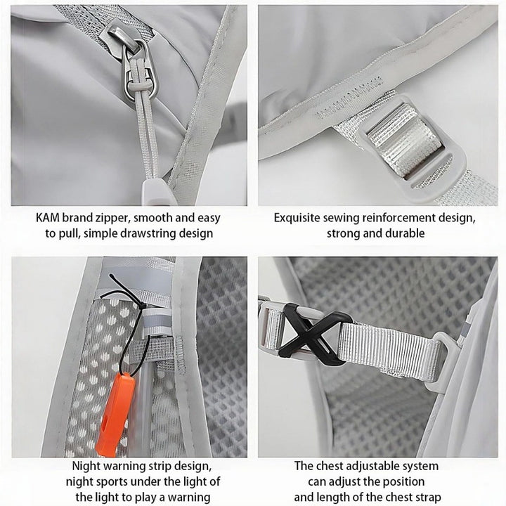 Sporty Hydration Backpack with Breathable Mesh Inserts Stornfield