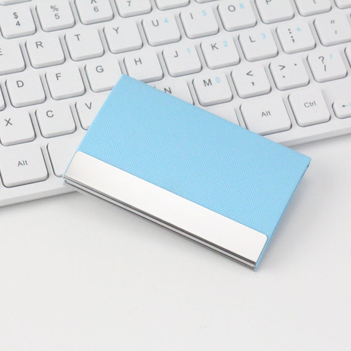Elegant Textured Business Card Holder