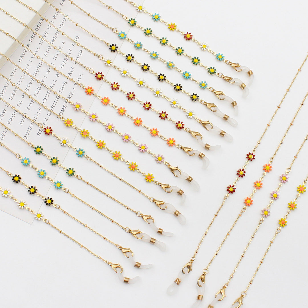 Floral Themed Eyewear Chain Stornfield