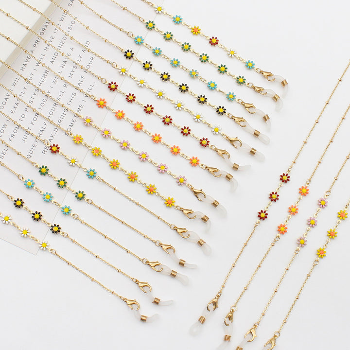 Floral Themed Eyewear Chain Stornfield