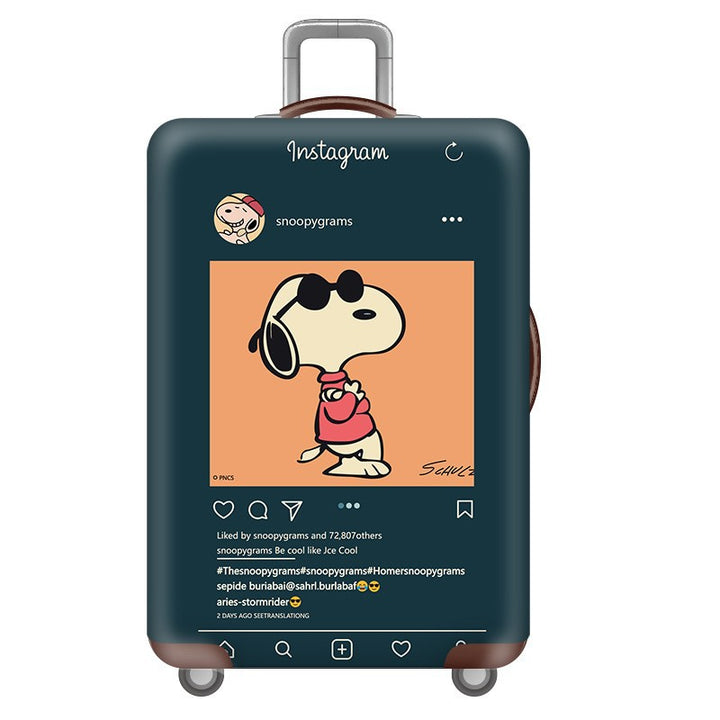 Unisex Hard Shell Suitcase with Fun Cartoon Design Stornfield