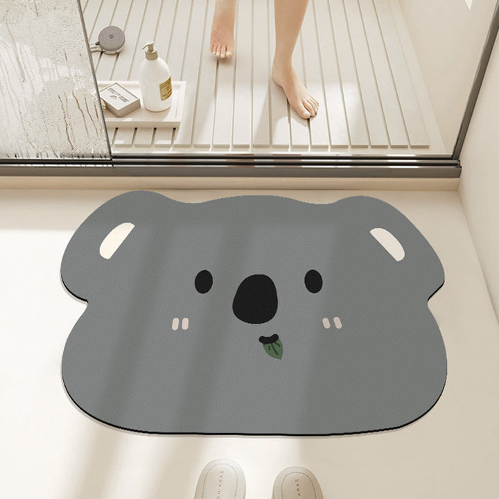 Cute Cat-Themed Anti-Slip Bath Mat