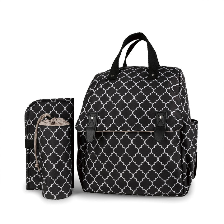 Multifunctional diaper backpack with integrated changing mat Stornfield