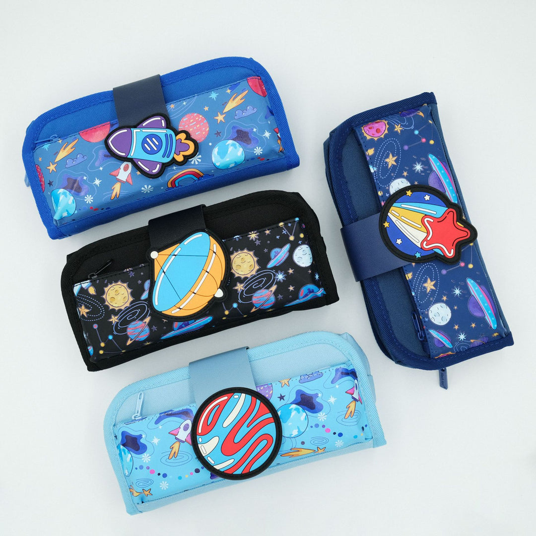 Fun Design Multi-Zipper Pencil Case