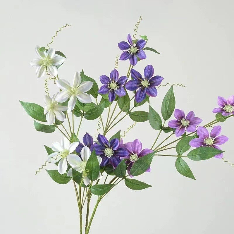 Decorative Clematis Floral Arrangement