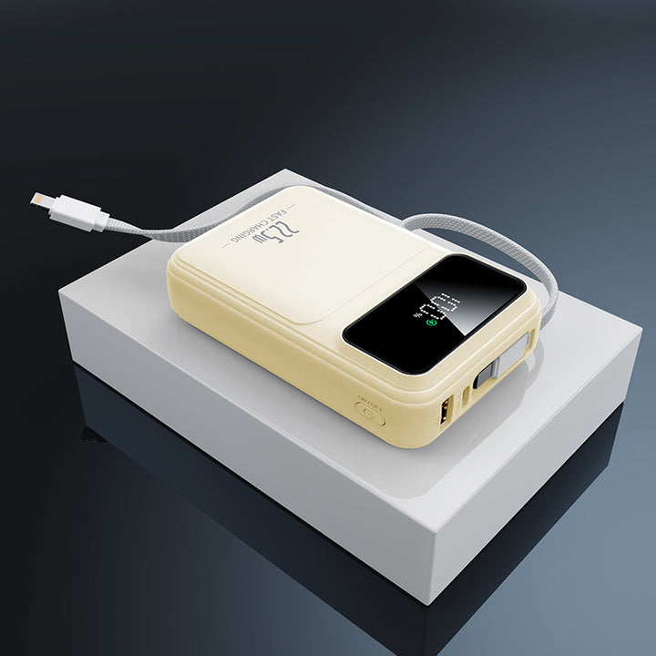 Portable Powerbank with Digital Charge Level Indicator and Fast Charge Function Stornfield