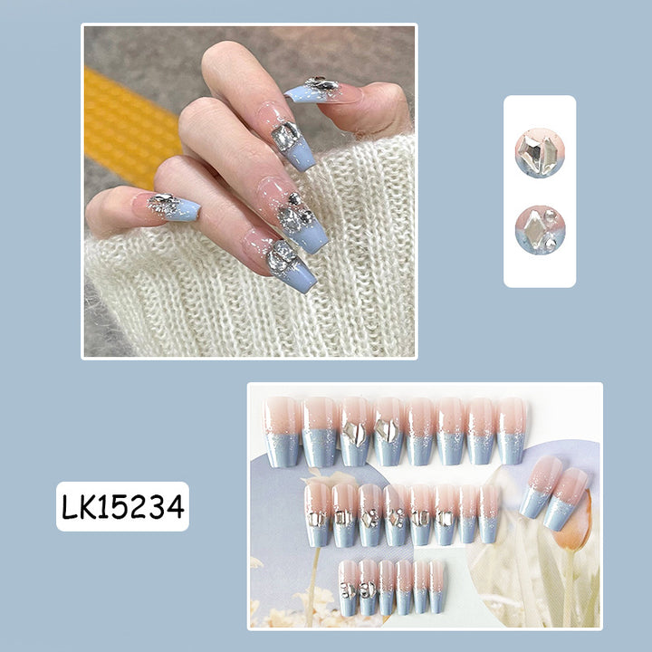 Decorative Press-On Nail Tips Set Stornfield